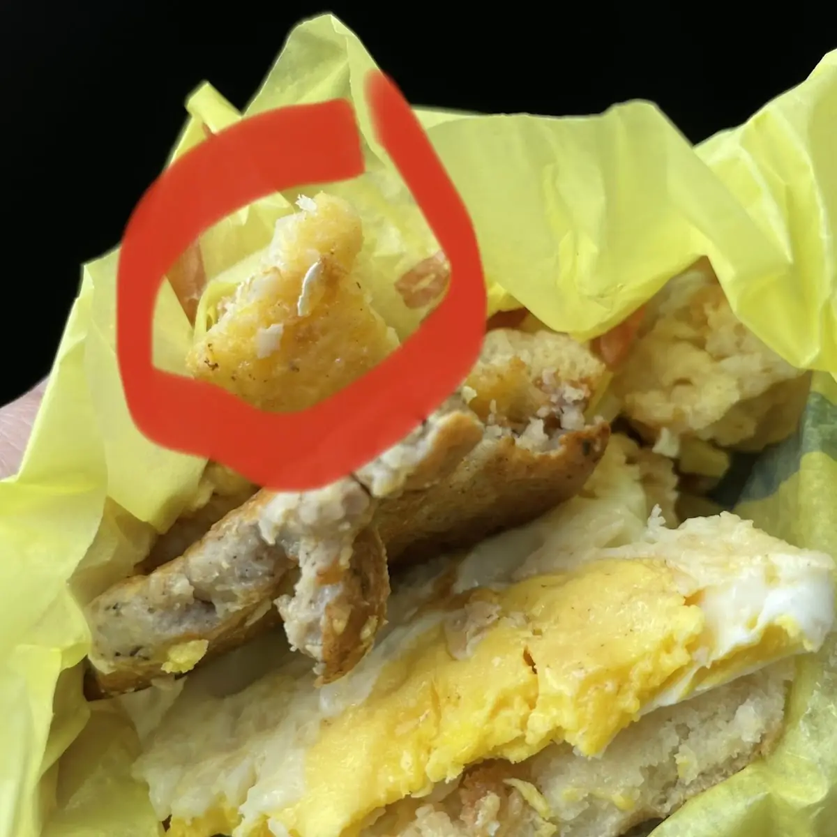 Sausage Egg and Cheese Mcmuffin