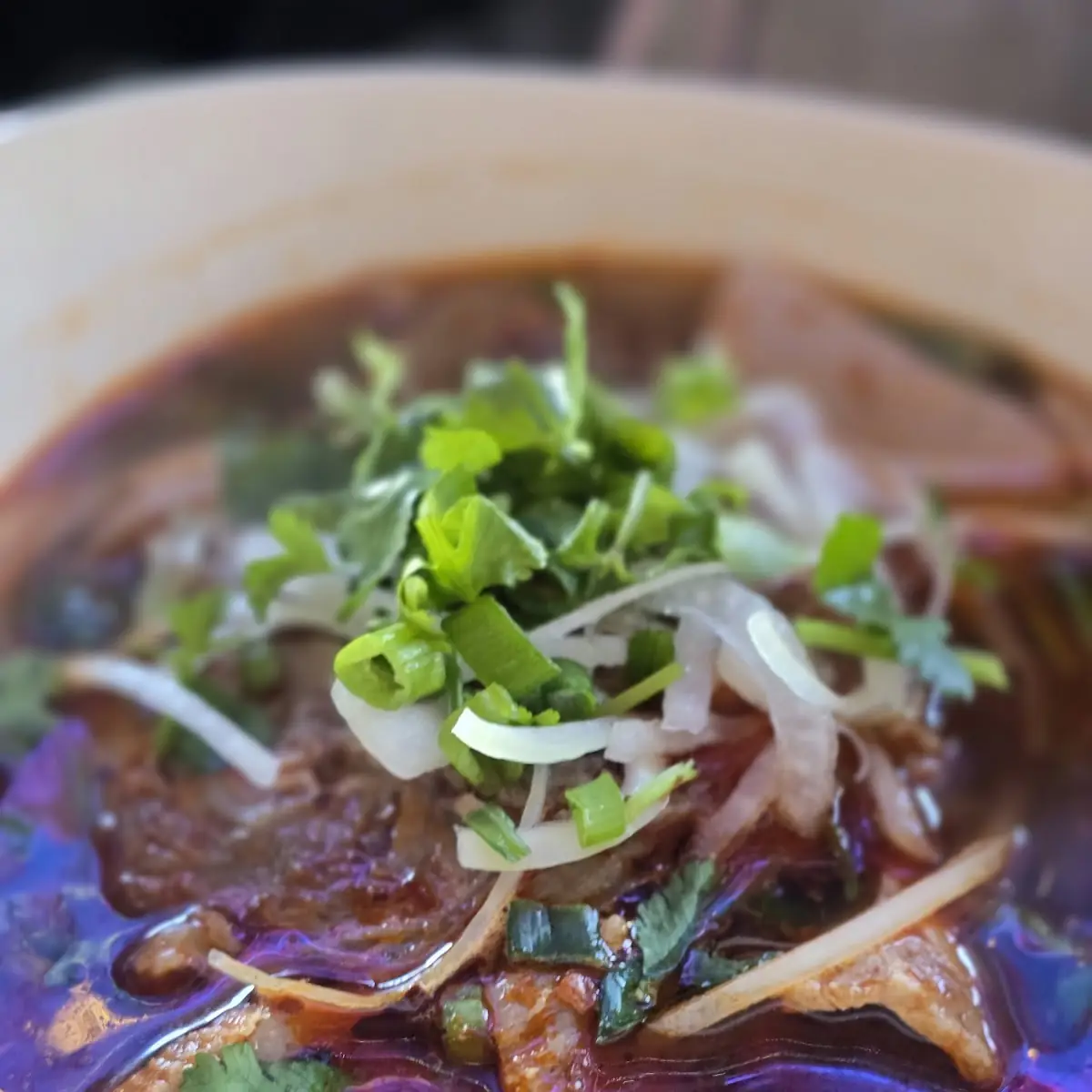 Sate Beef Noodle Soup