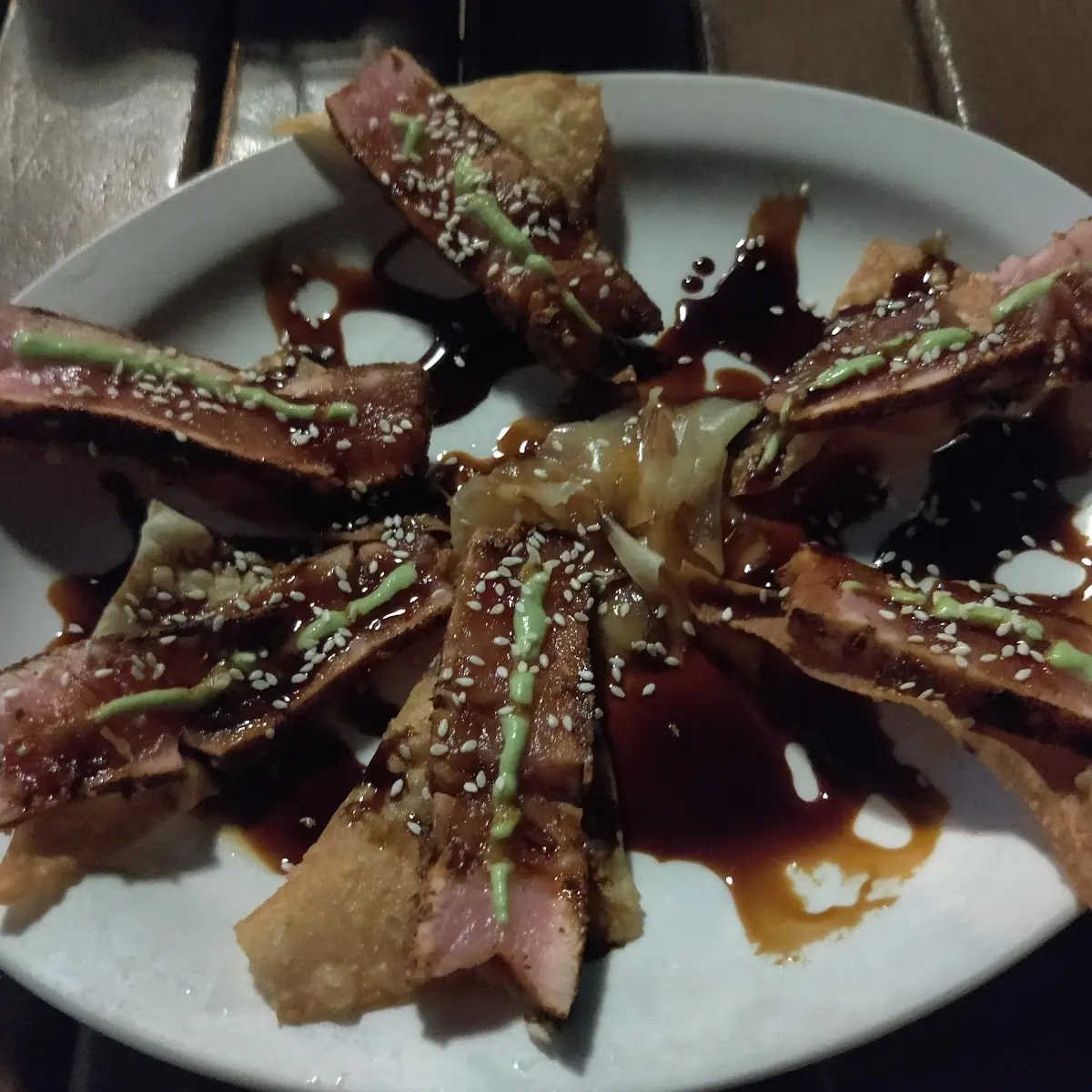 Ahi Tuna Nachos