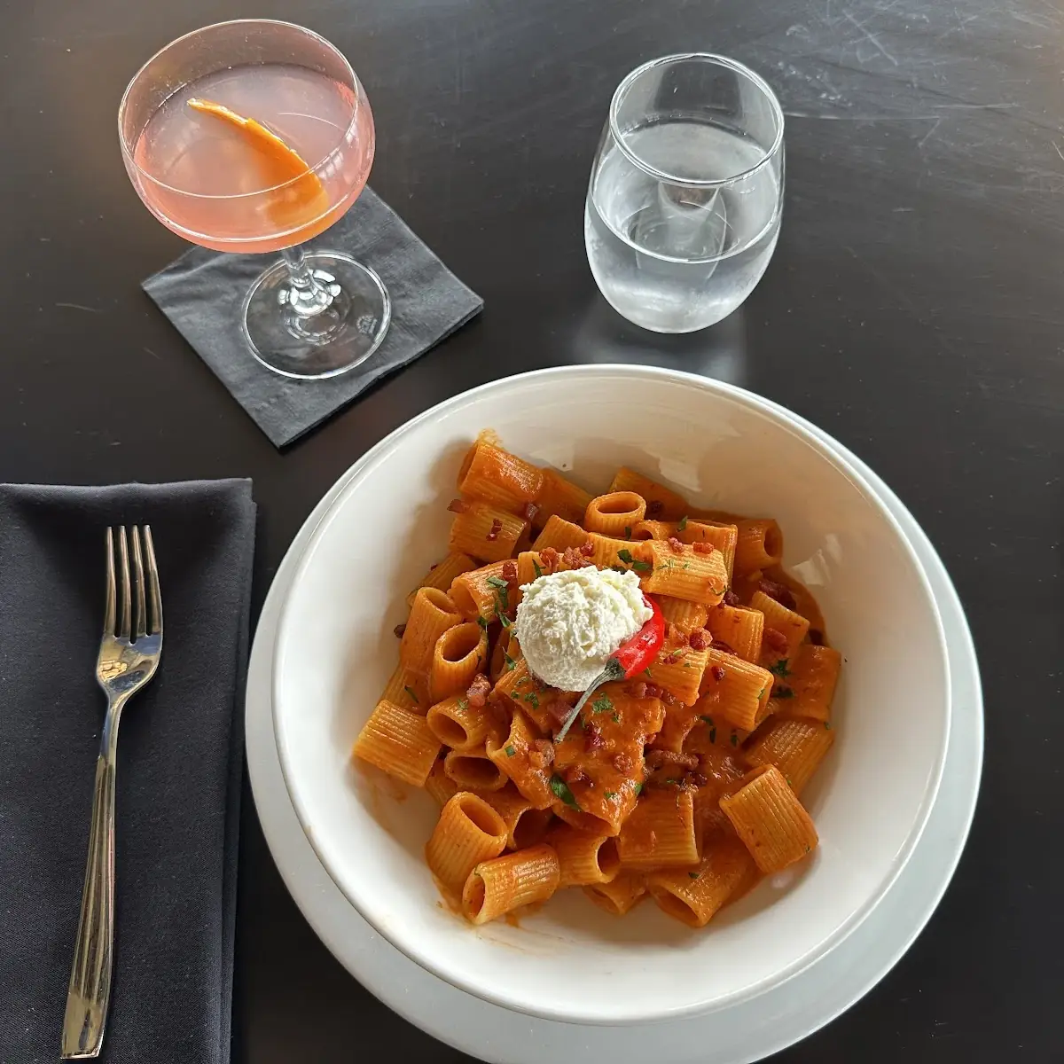 Rigatoni Vodka Sauce