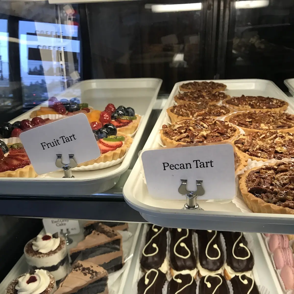 Assorted Pastries and Cakes Display