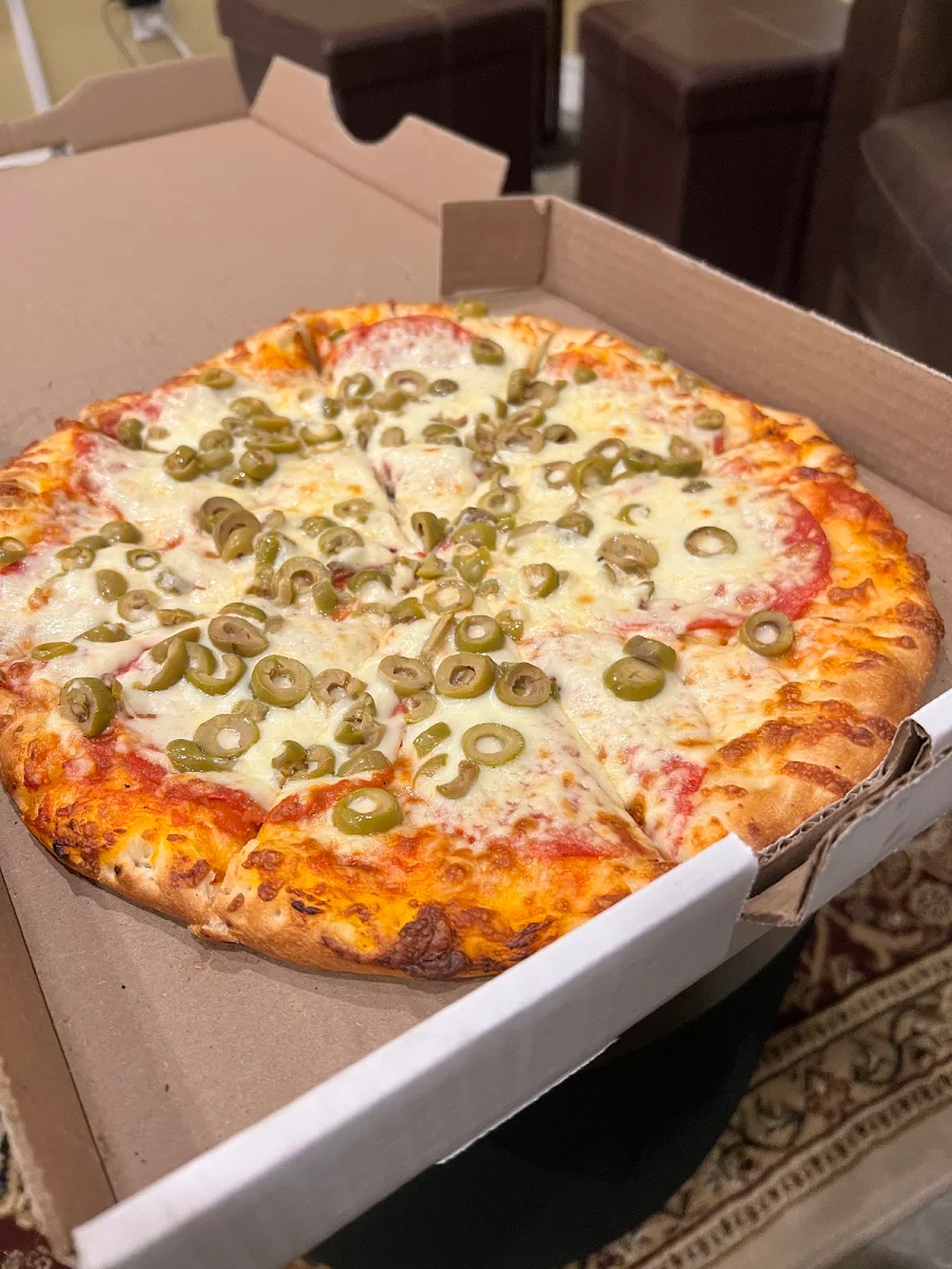 Pepperoni and Green Olive