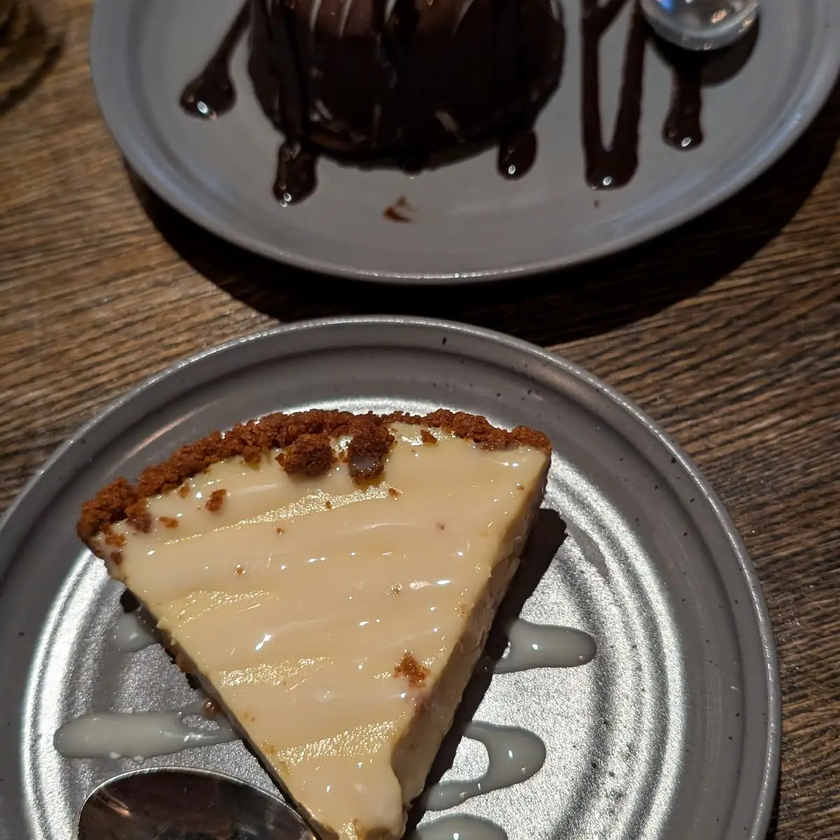 Key Lime Pie and Chocolate Lava Cake