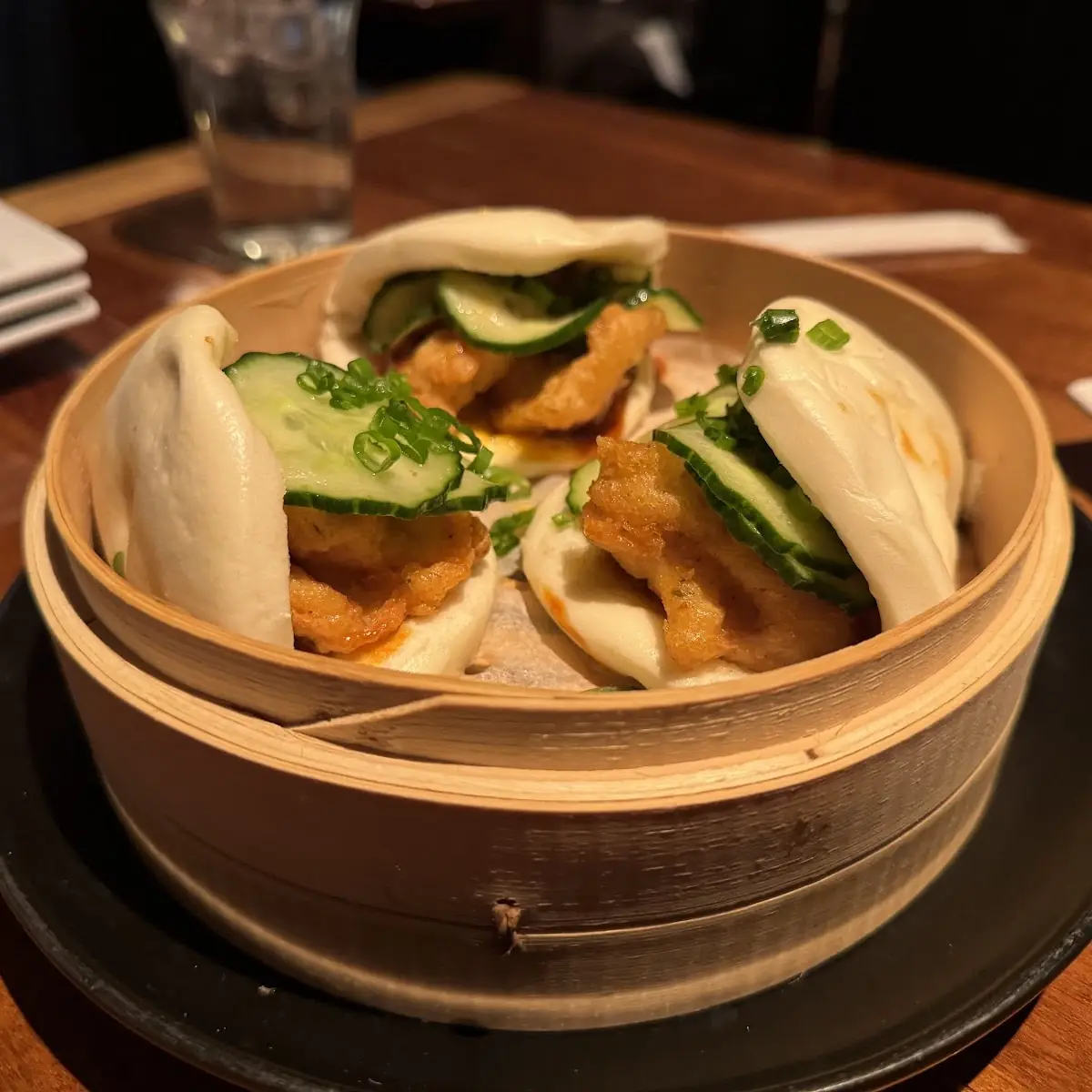 Crispy Chicken Bao Buns