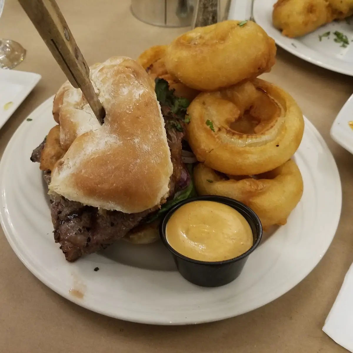 Loc Tri Tip French Dip Sandwich