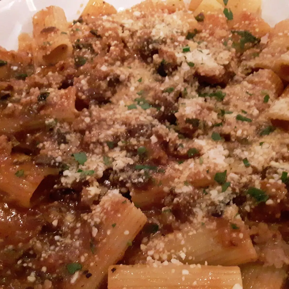 Rigatoni Bolognese