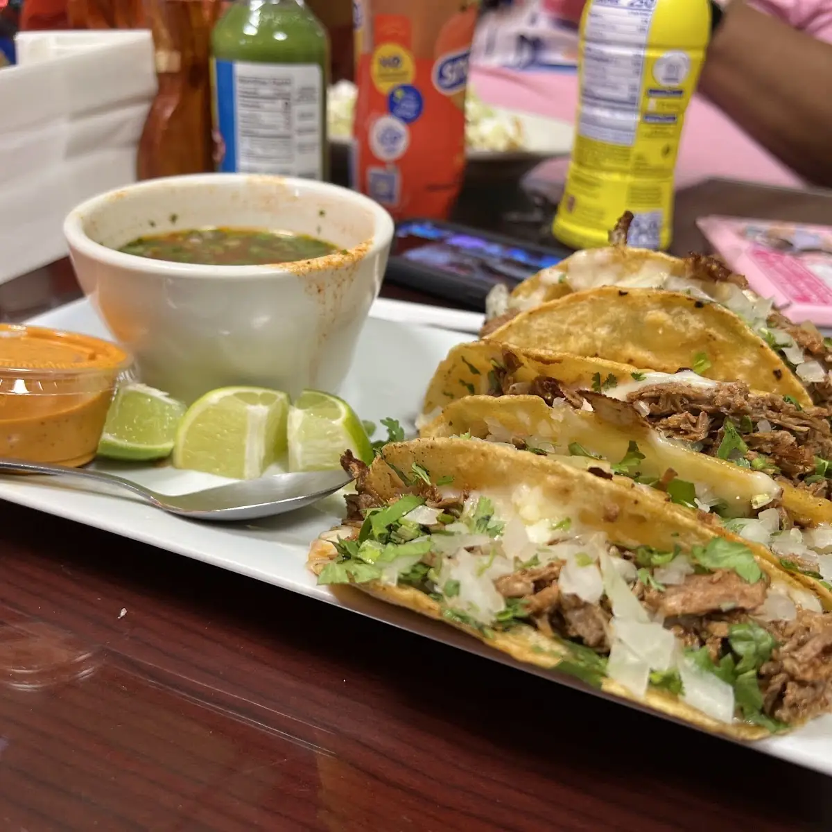 Birria Tacos De Carne Asada