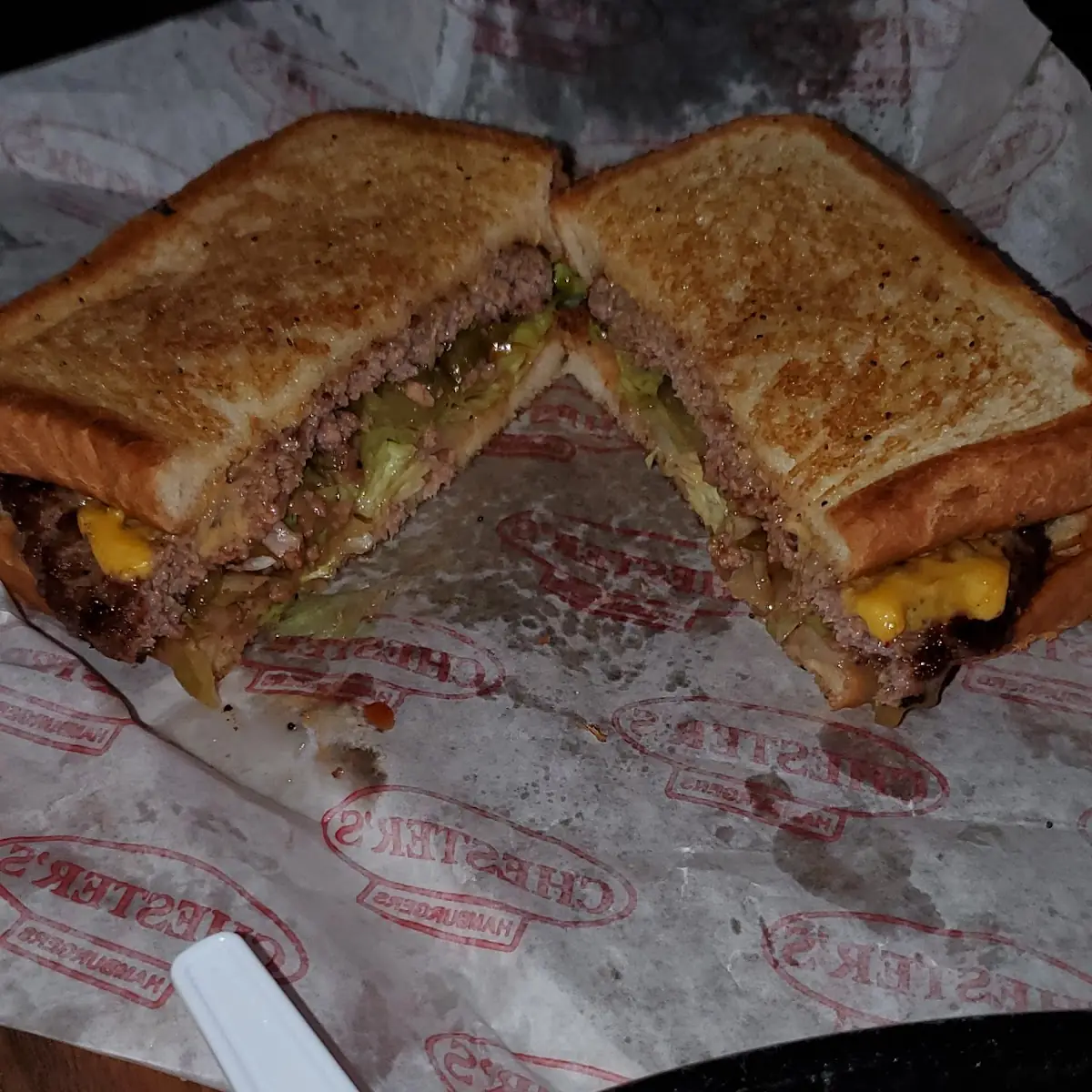Cheeseburgers on Texas Toast
