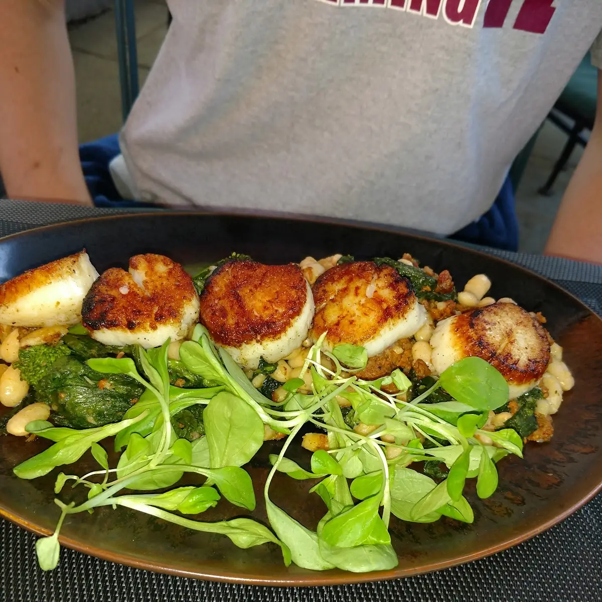 Diver Sea Scallops