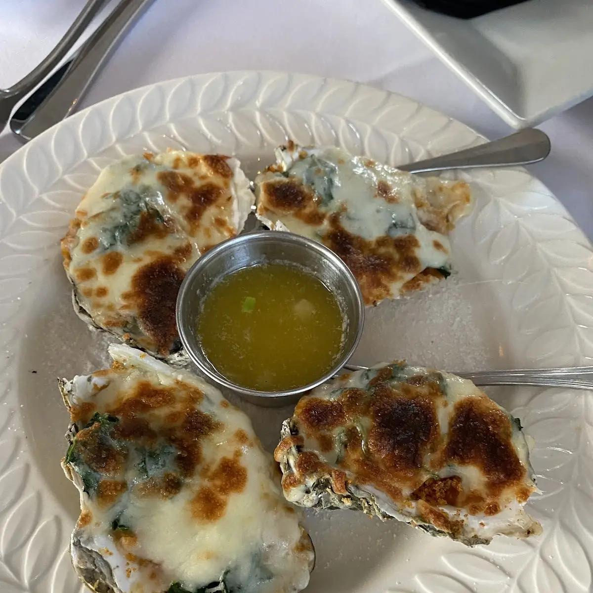 Oysters Rockefeller