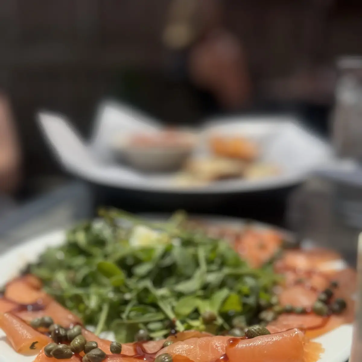 Smoked Salmon Carpaccio