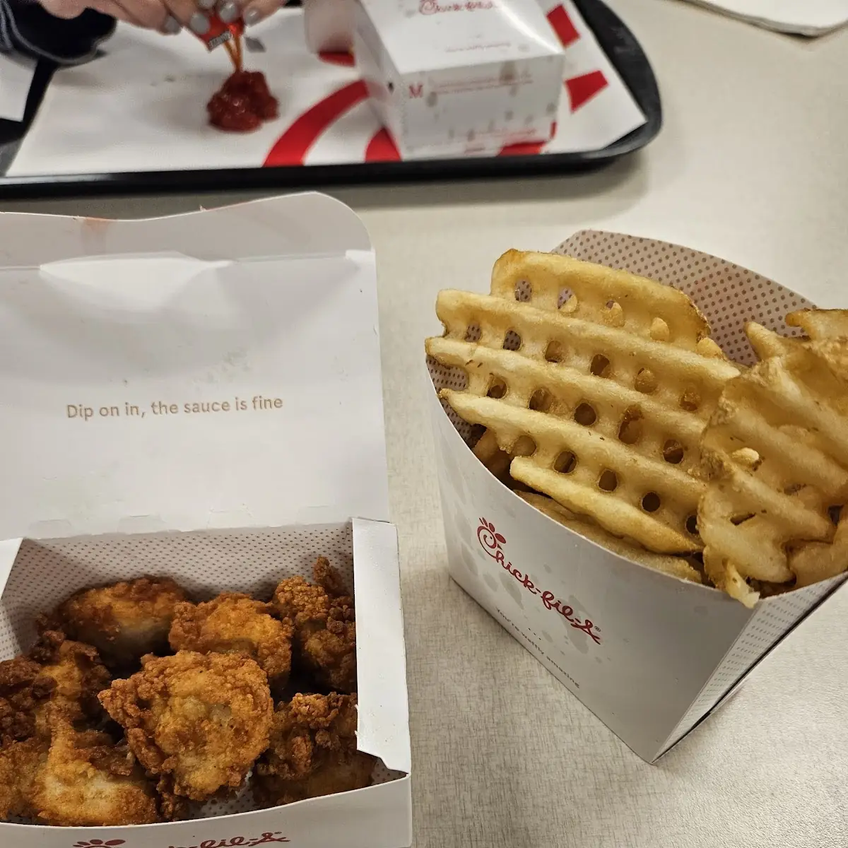 Chicken Nuggets with Fries