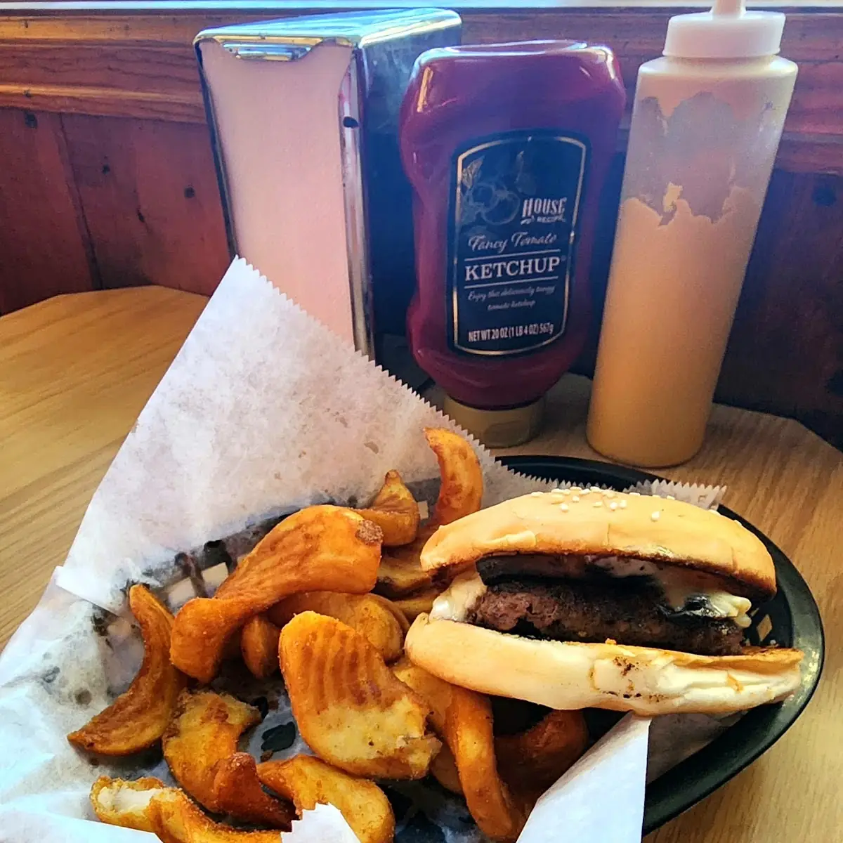 Mushroom Swiss Burger