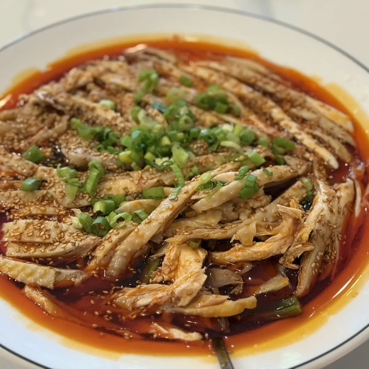 Sichuan Specialty Sliced Beef & Tripe in Chili Sauce