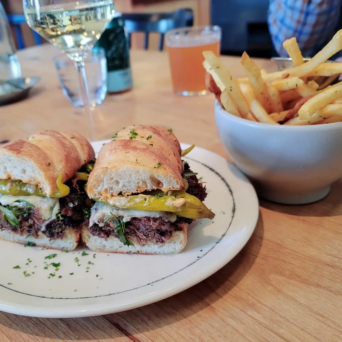 Braised Beef Cheek Sandwich