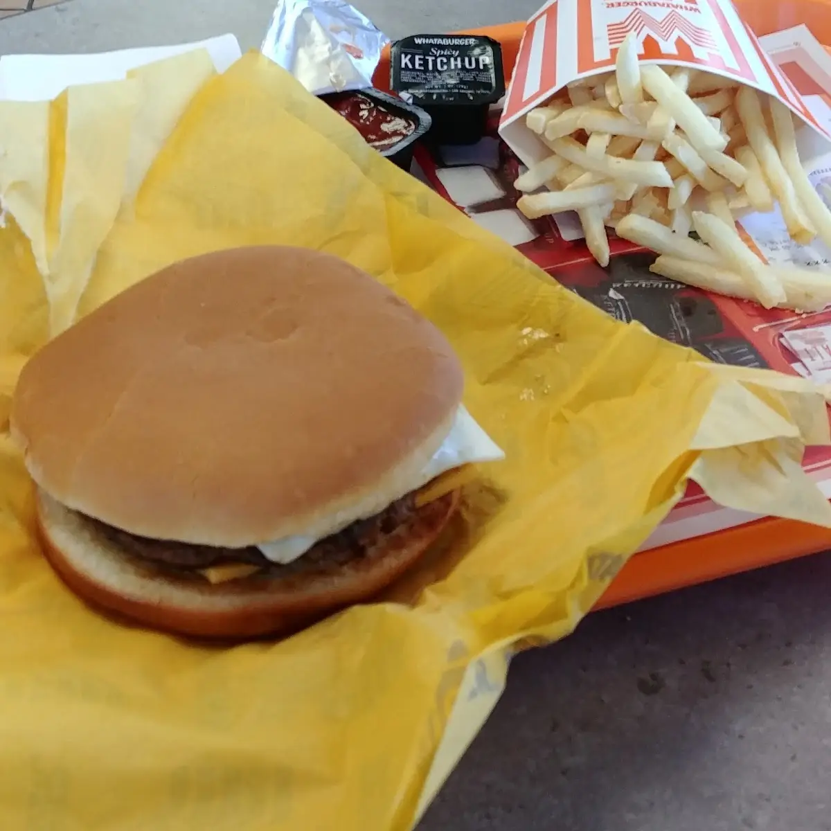 Double Green Chile Cheeseburger Combo
