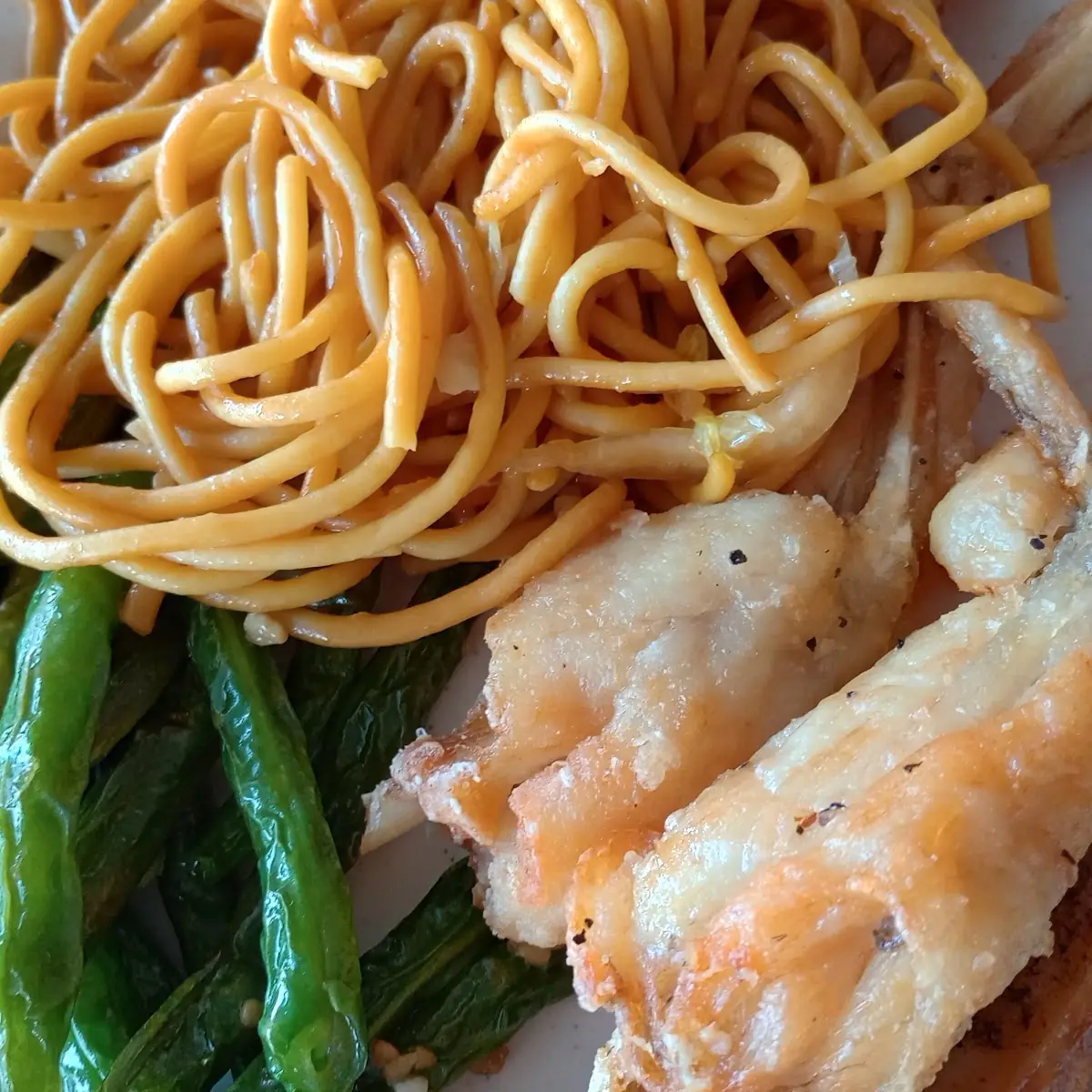 Low Mein and Frog Legs