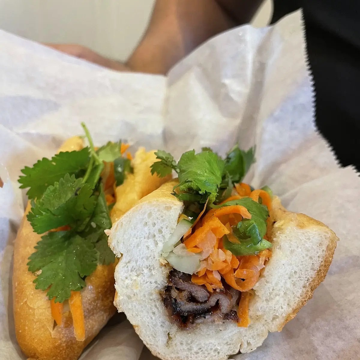 Banh MI with Roast Pork