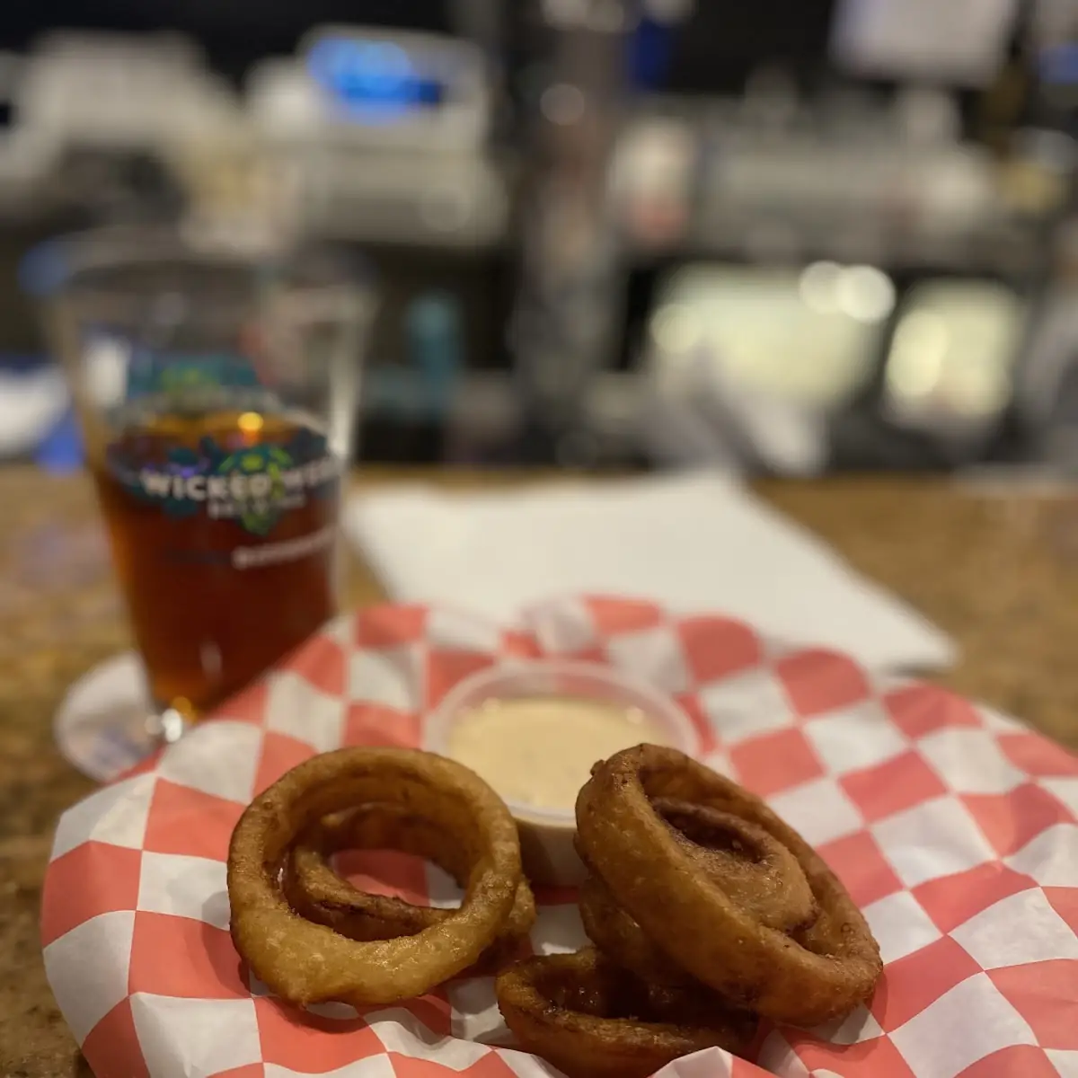 Beer Battered Onion Rings