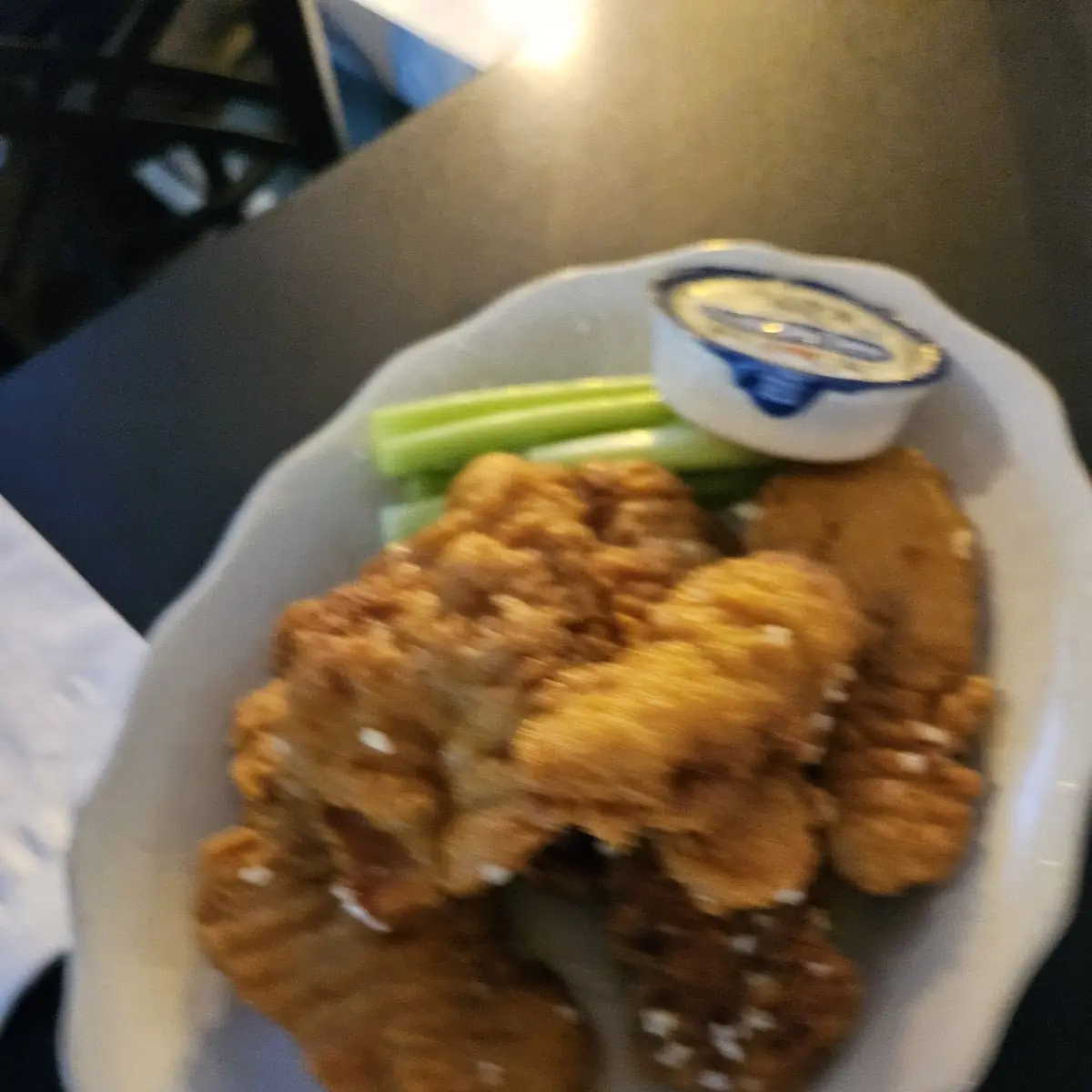 Garlic Parmesan Bonelss Wings