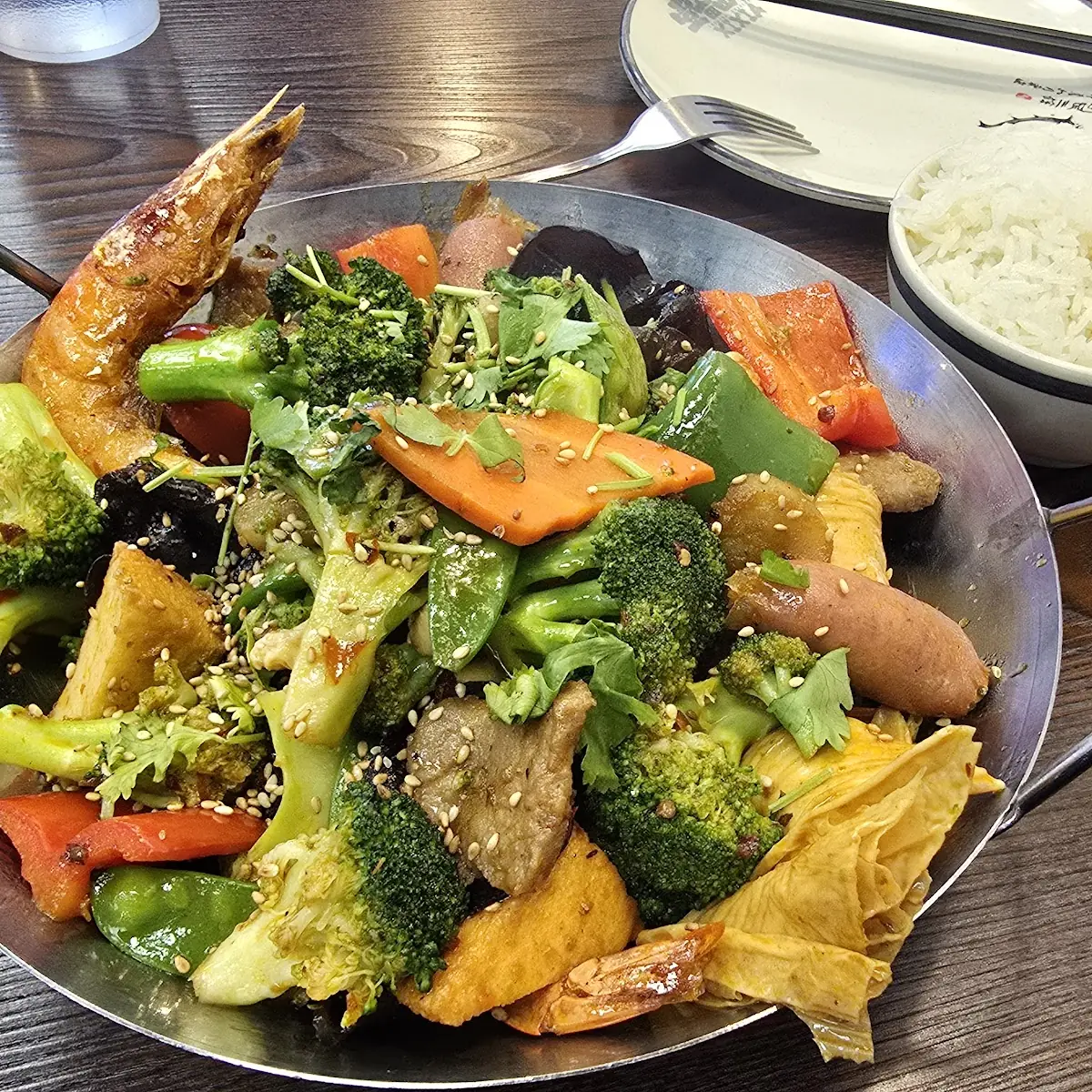 Broccoli w House Garlic Sauce