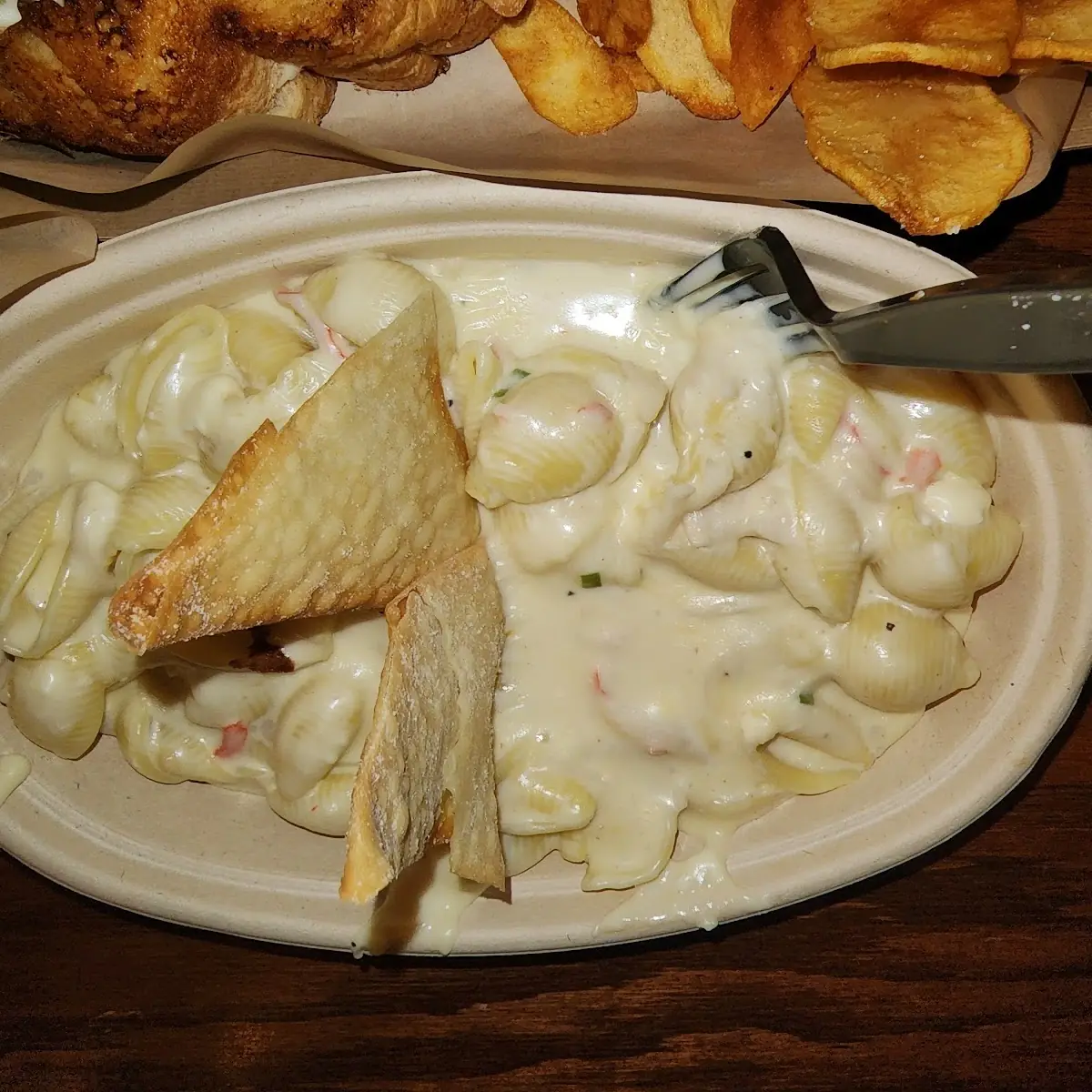 Crabby Mac and Cheese