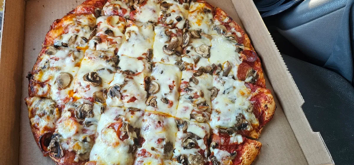 Pepperoni and Mushroom Pizza