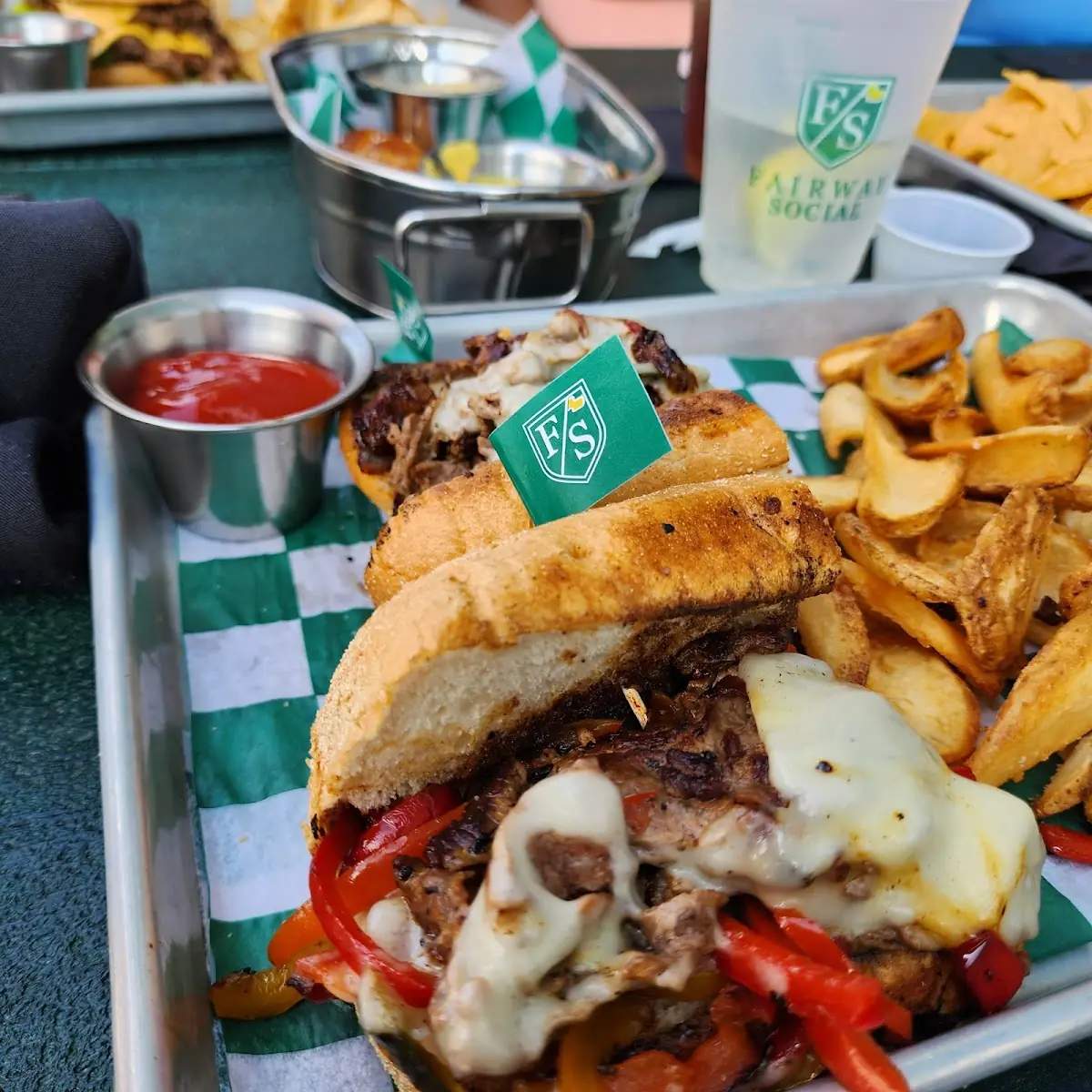Philly Cheesesteak Sandwich