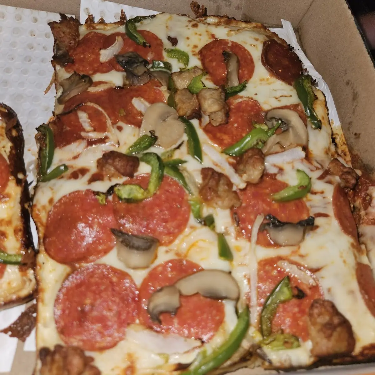 Deep Dish Supreme Pizza