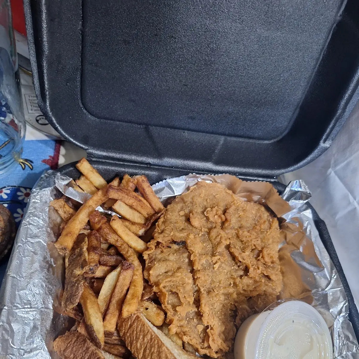 Chicken Fried Steak with Fries