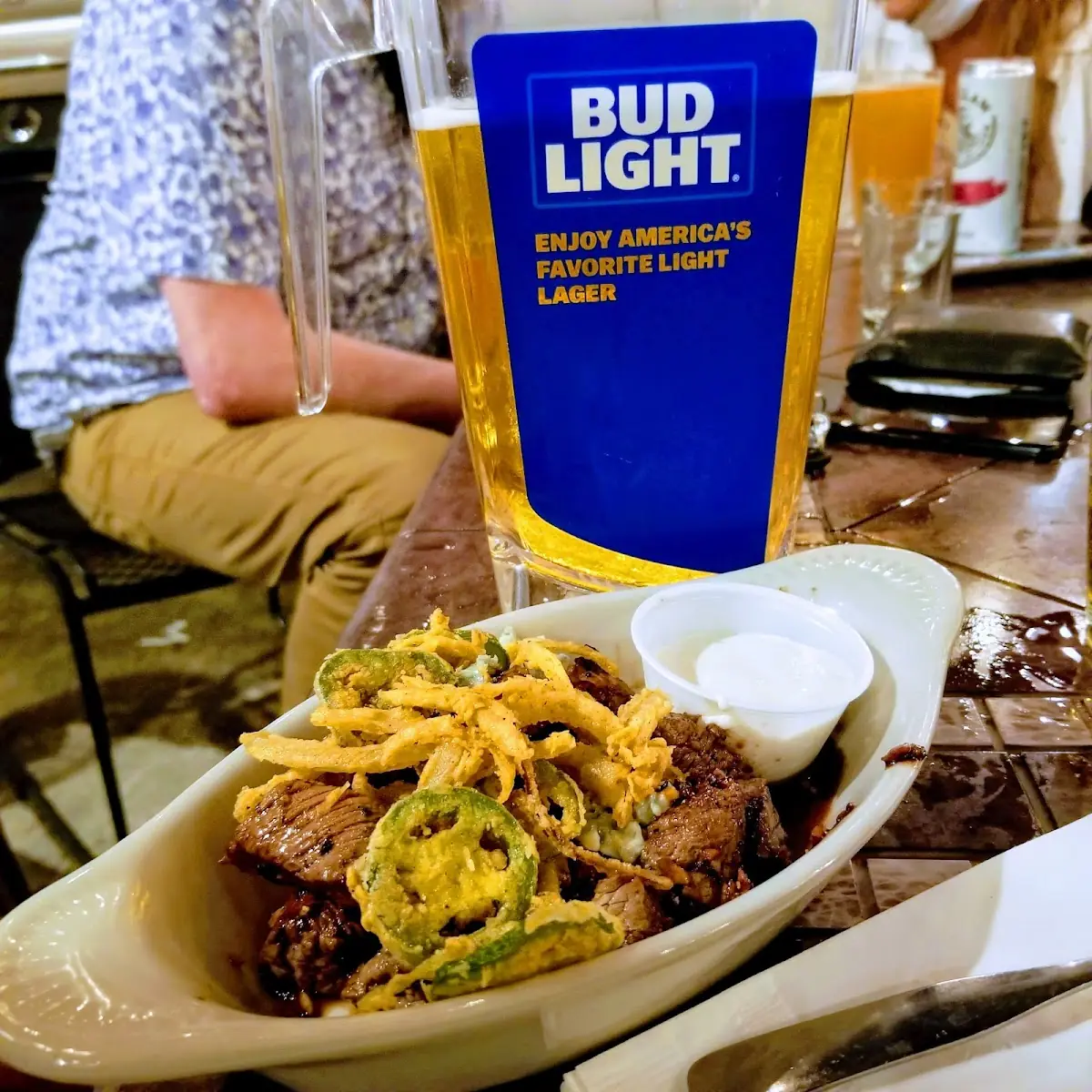 Steak Bites & Beer