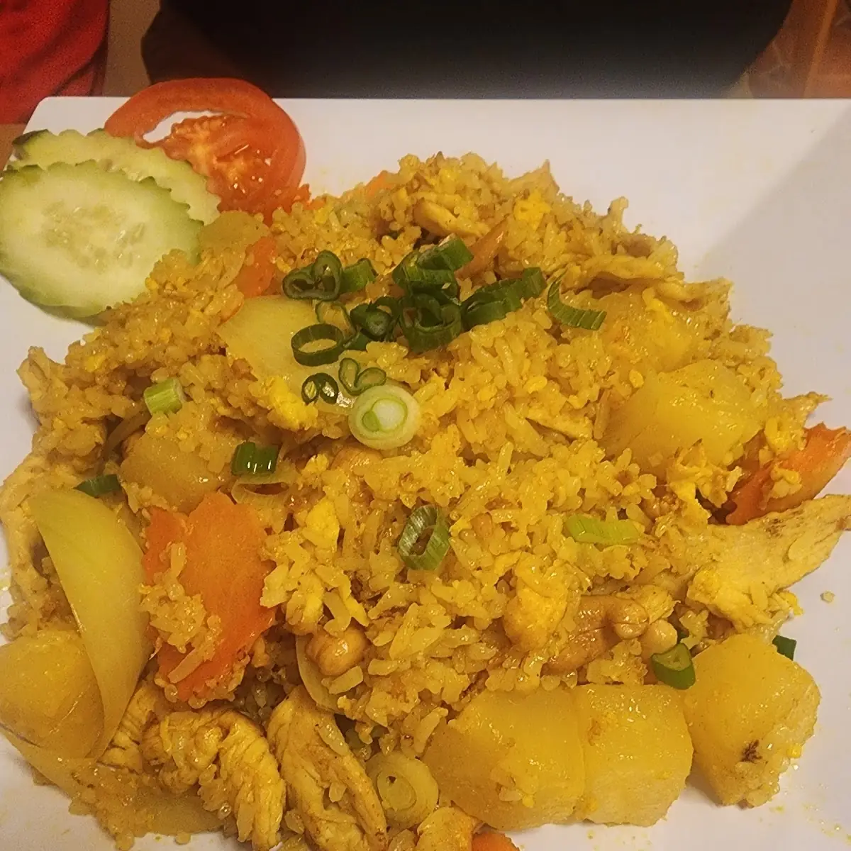 Pineapple Fried Rice w Chicken