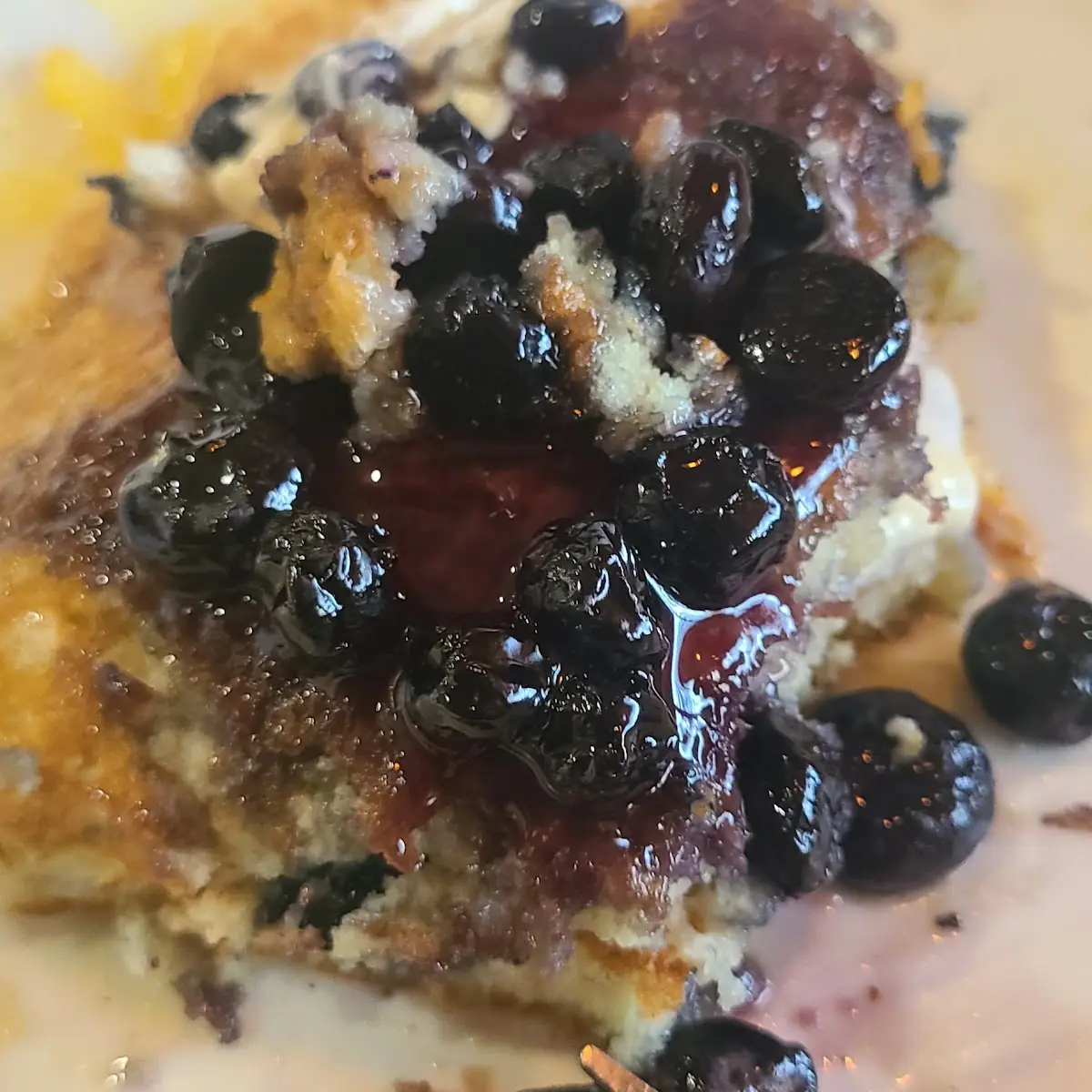 Blueberry Pancake Combo