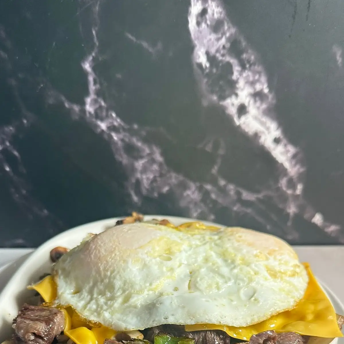 Strip Steak & Two Eggs