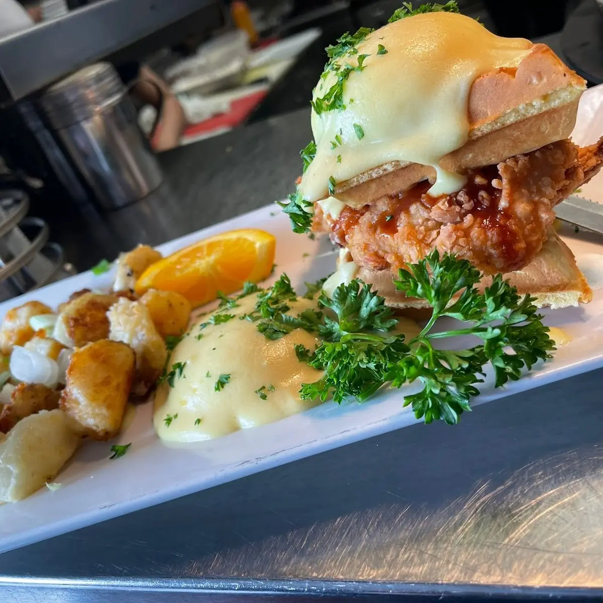 Lobster & Shrimp Breakfast Poutine