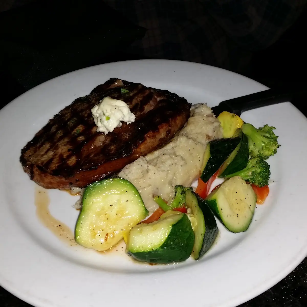 Mashed Potatoes and Veggies