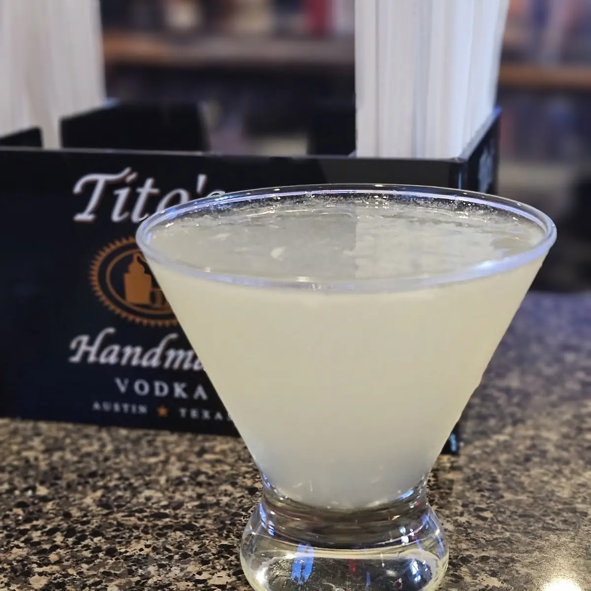Lemon Drop Martini with Don Julio Reposado