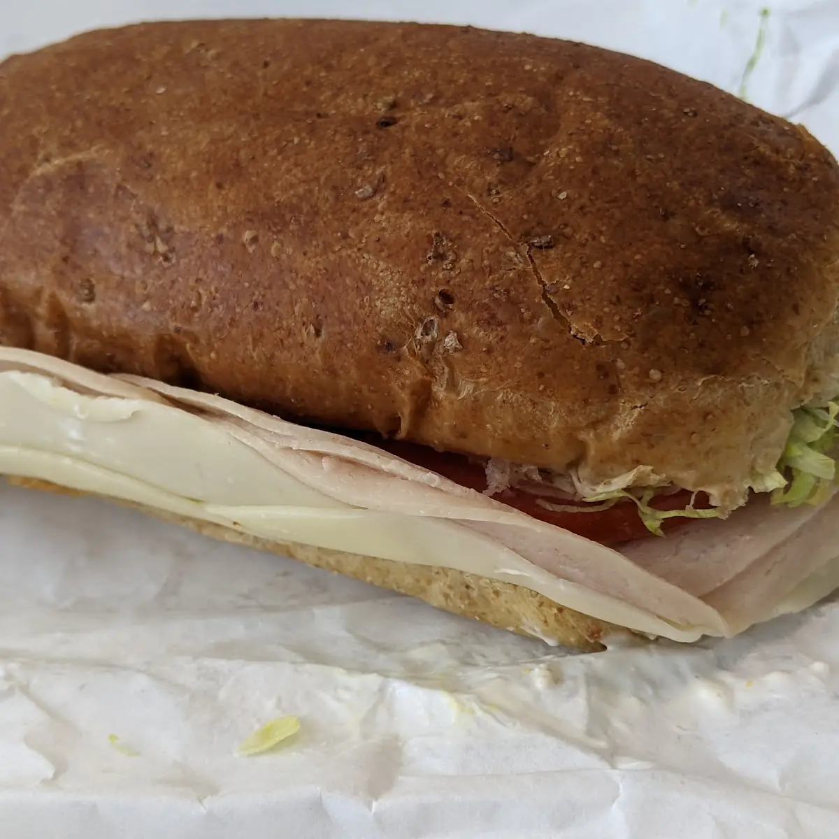 Turkey and Cheese Sandwich