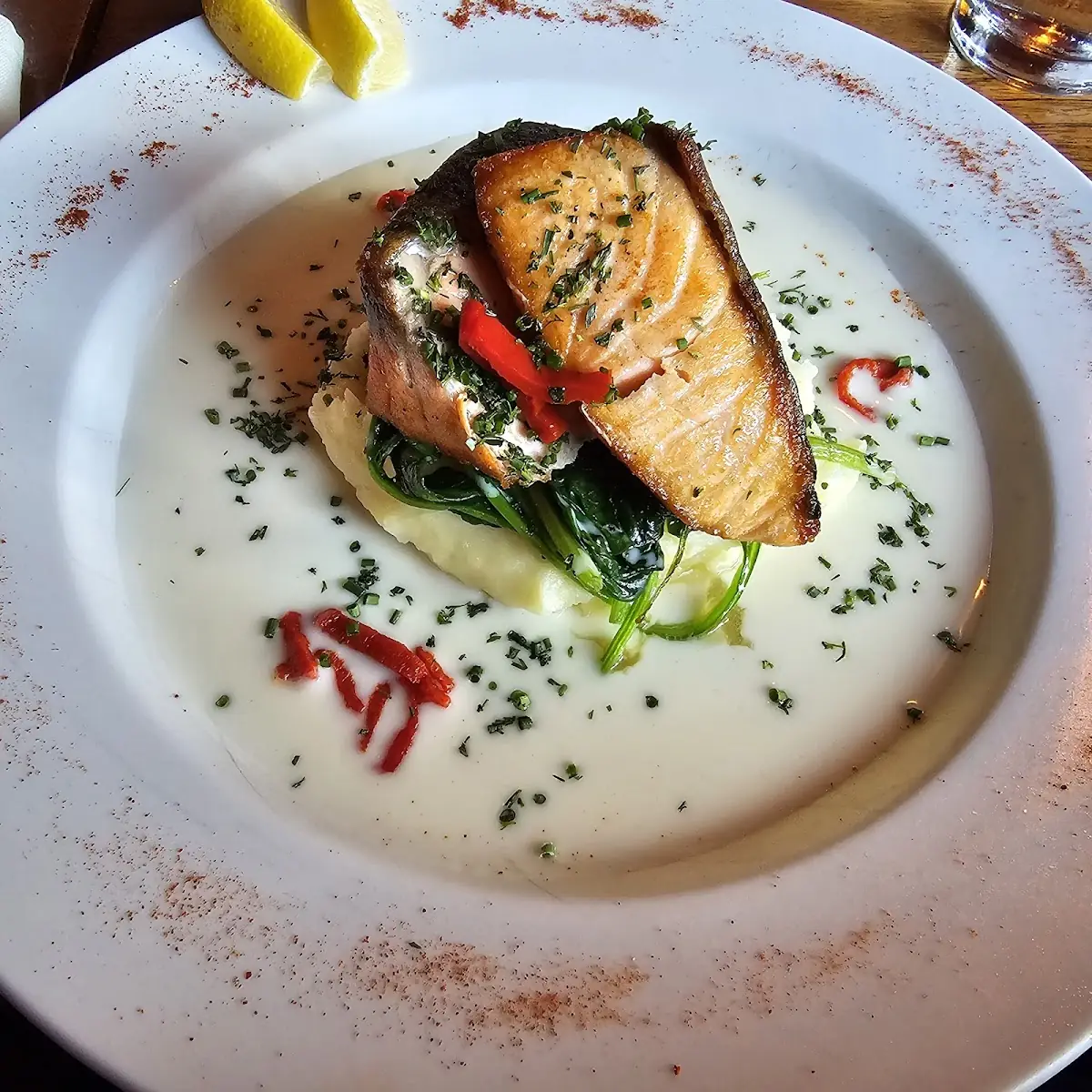 Pan Seared Loch Duart Salmon