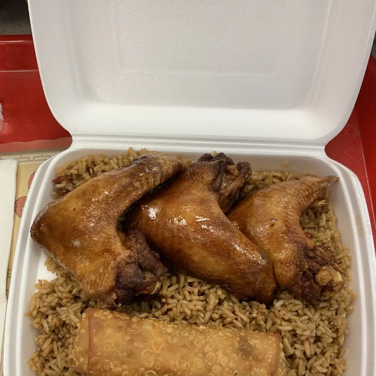 S7. General Chicken, Pork Fried Rice