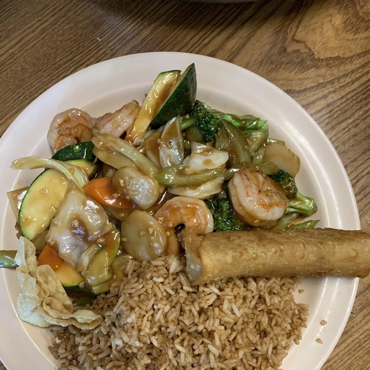 Shrimp with Mixed Vegetables