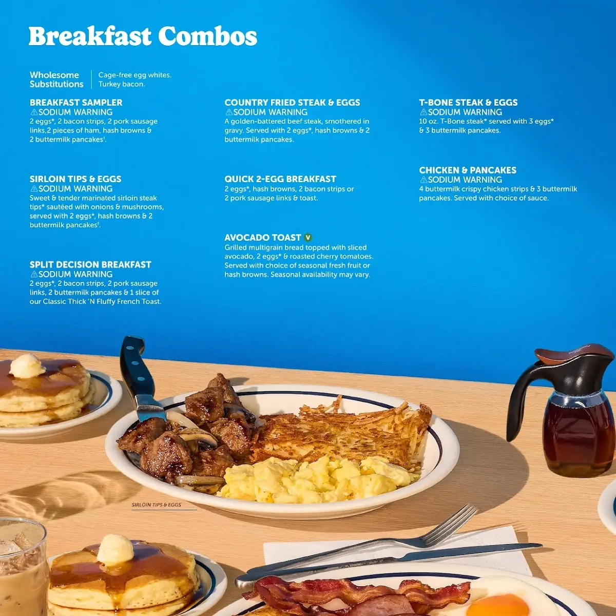 Pancake Combo With