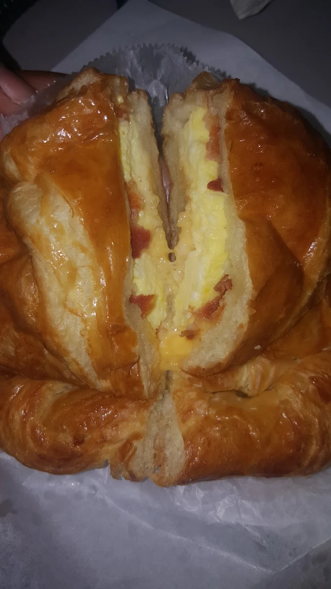 Bacon Egg and Cheese Crossiant