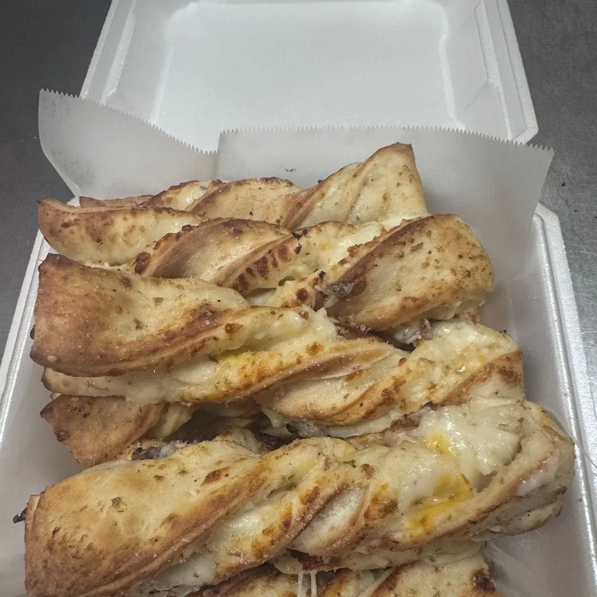 Garlic Parmesan Twists