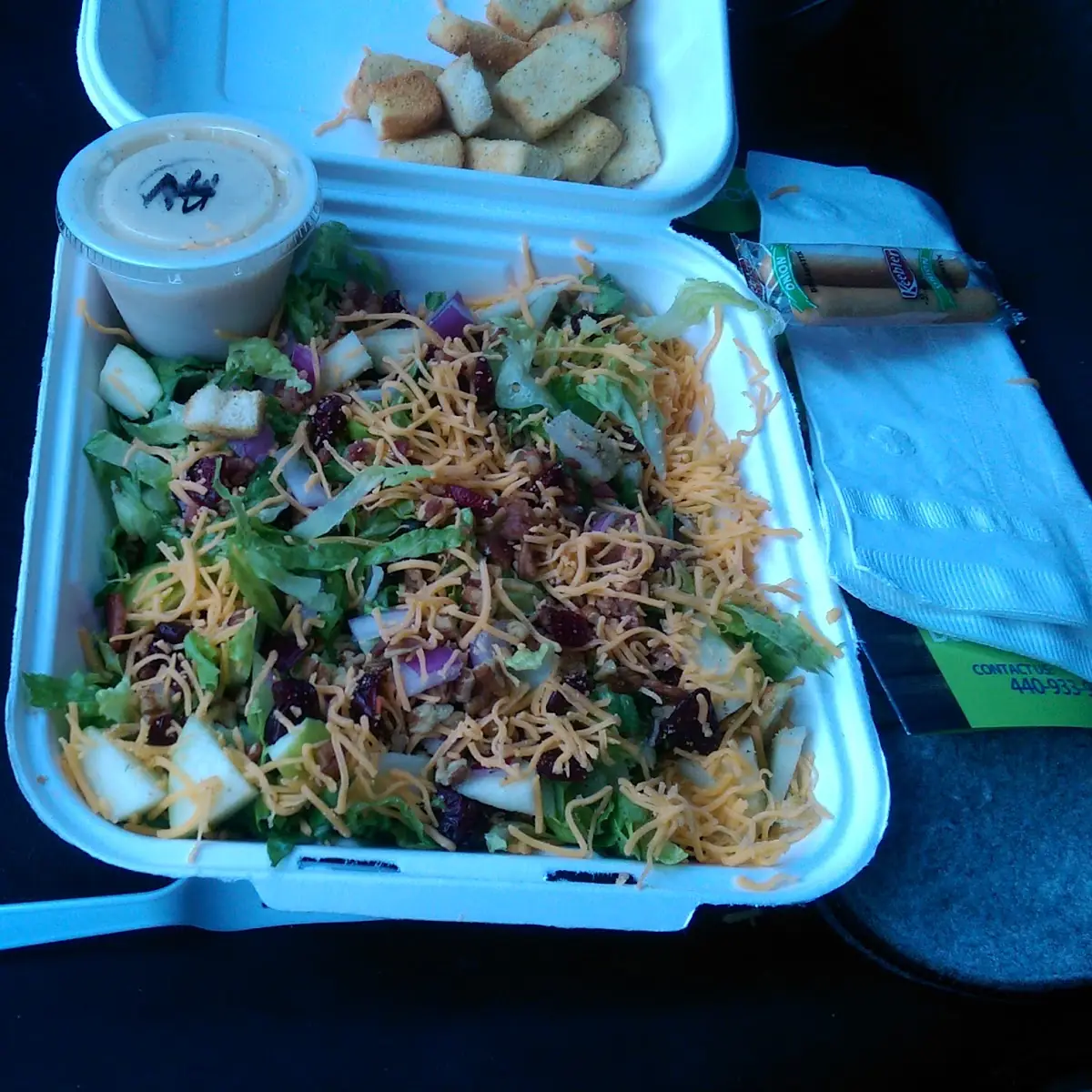 Harvest Salad with Croutons
