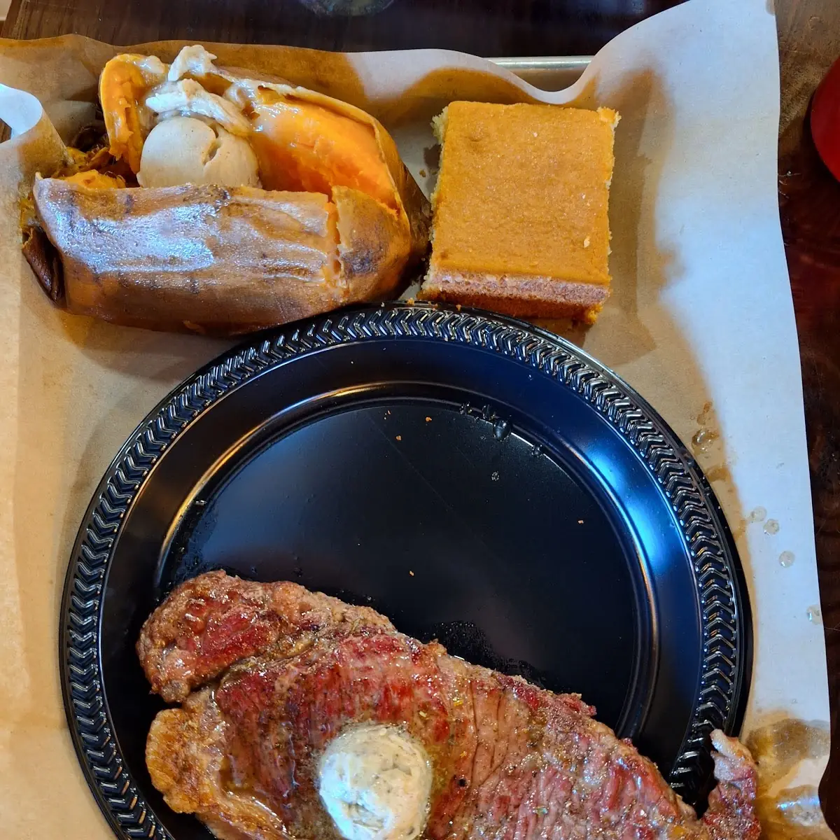 Smoked Strip Steak