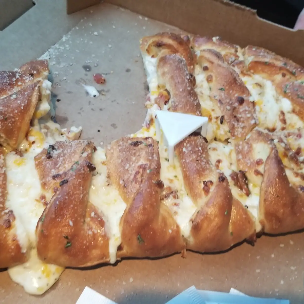 Chicken Bacon Ranch Calizone