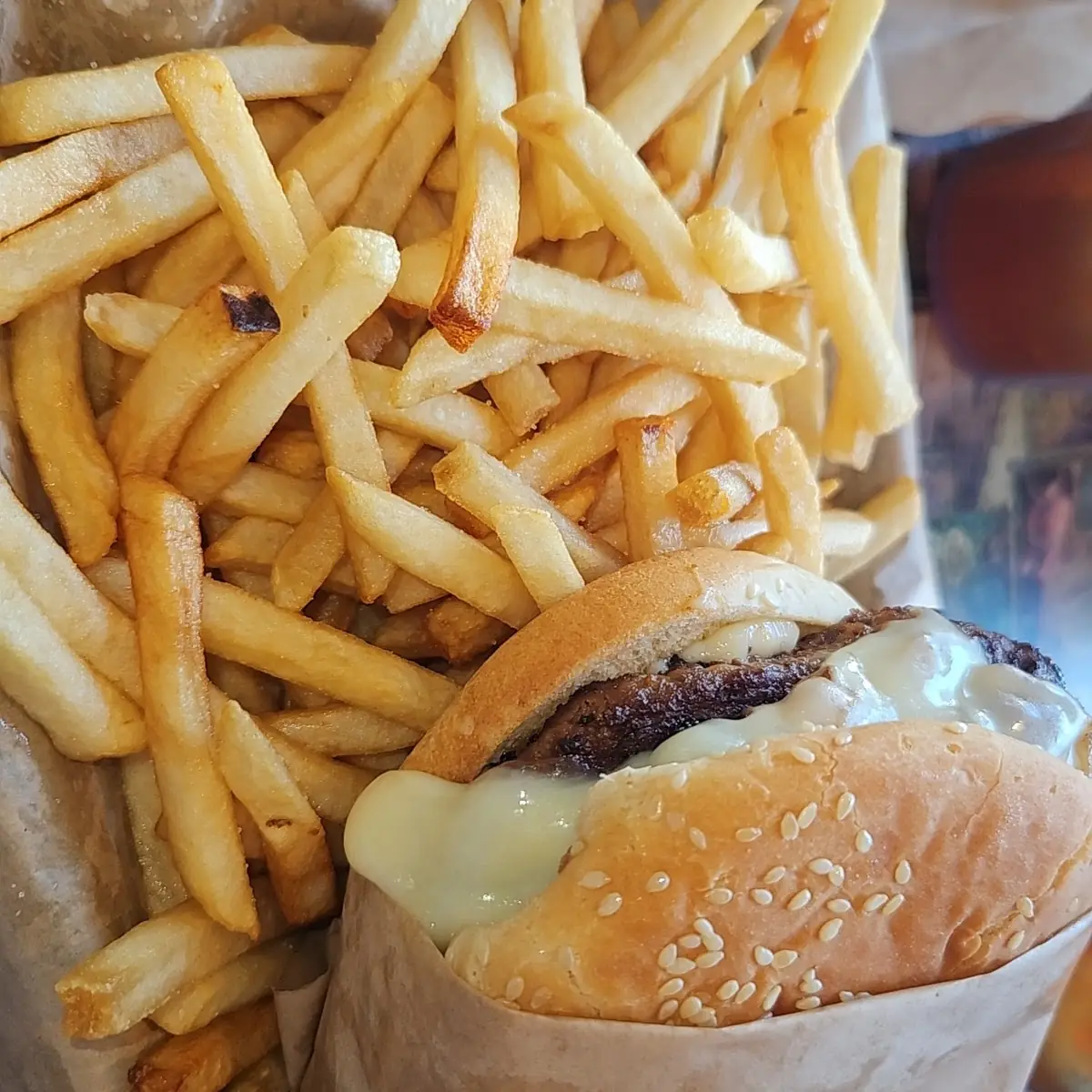 1up Mushroom Burger
