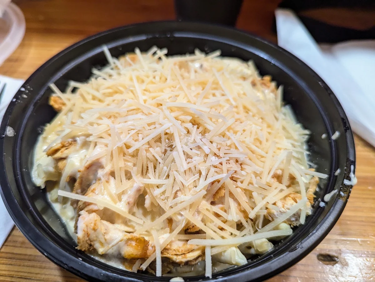 Blackened Chicken Pasta Alfredo