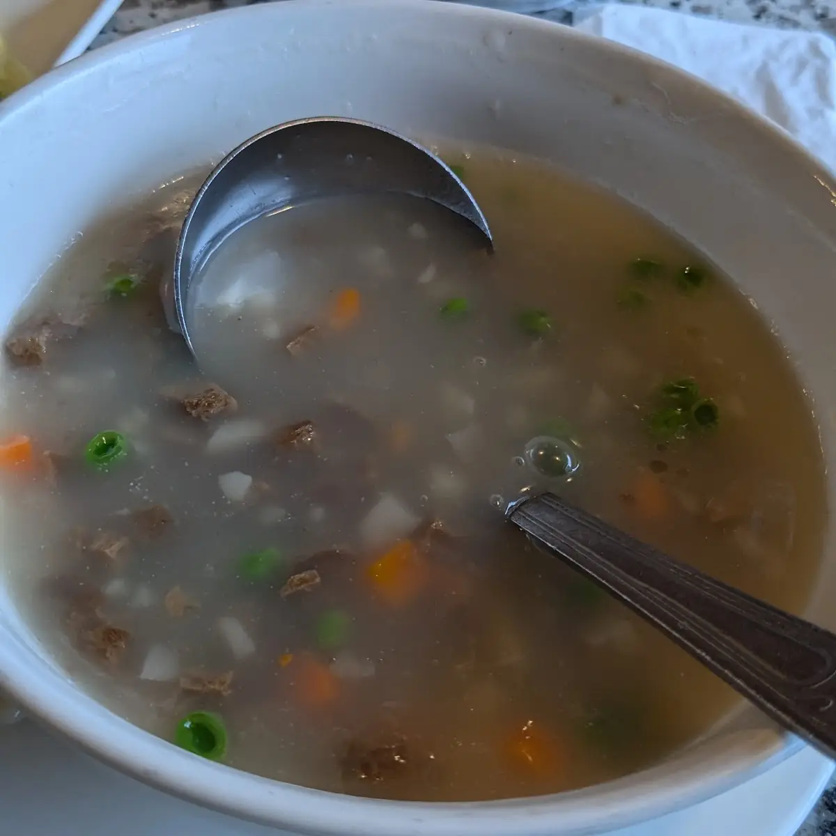 Mixed Mushroom & Vegetable Soup